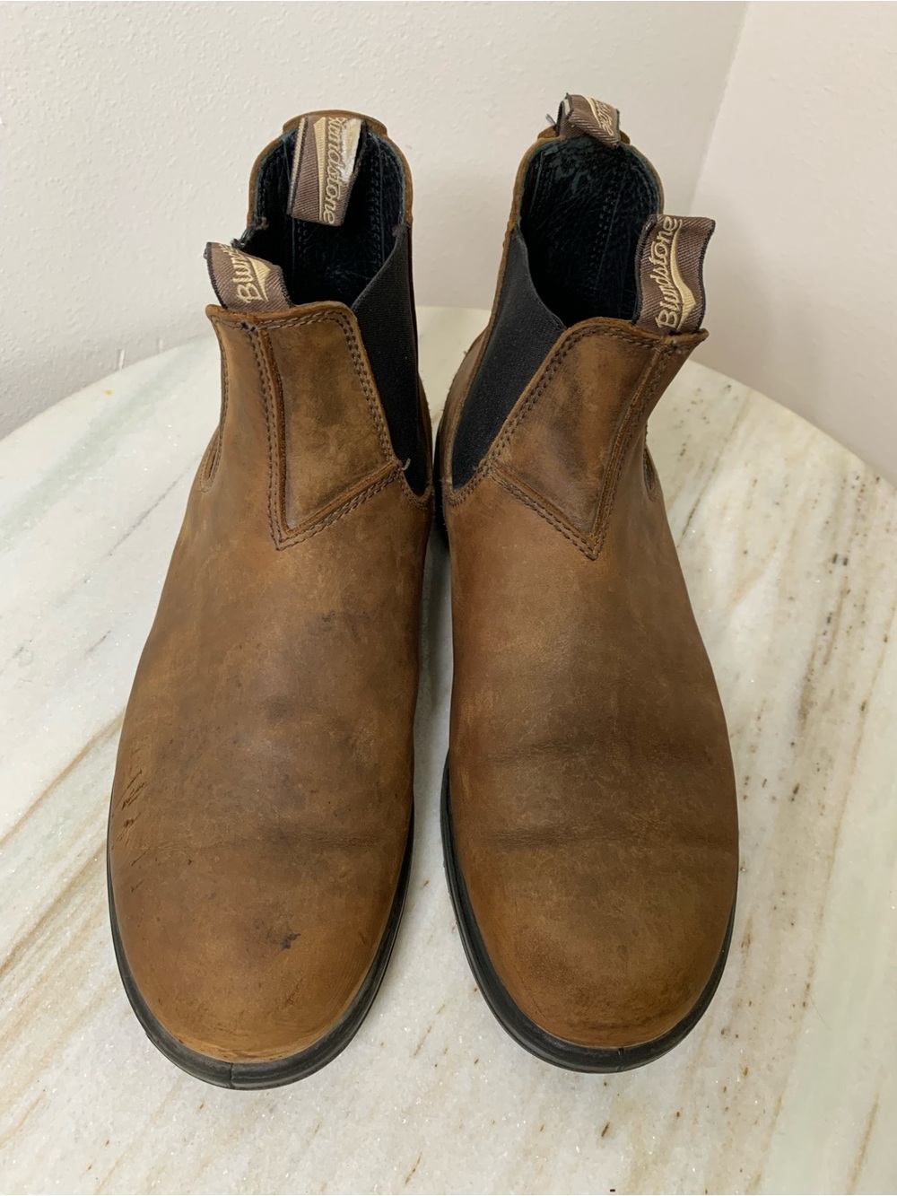 Blundstone boots Chelsea sz 11 men’s brown leather pull on
